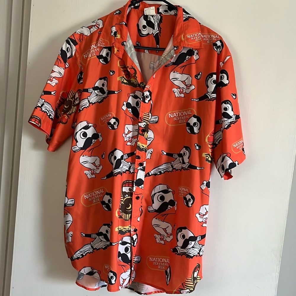 Route One Apparel Natty Boh Orioles shirt